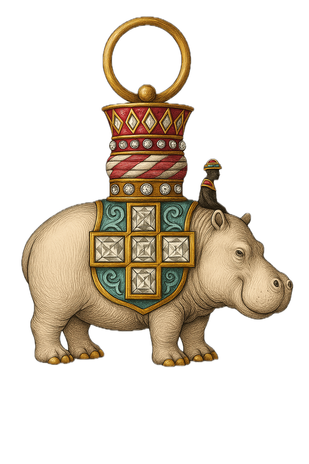 Flodhesteordenens symbol